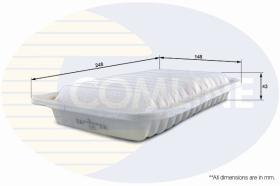 COMLINE EAF755 - FILTRO DE AIRE COMLINE - SUST.  EAF711