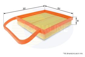 COMLINE EAF481 - FILTRO DE AIRE COMLINE