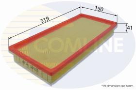 COMLINE EAF954 - FILTRO DE AIRE COMLINE - S/S TO EAF493