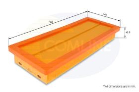 COMLINE EAF824 - FILTRO DE AIRE COMLINE - S/S TO EAF724