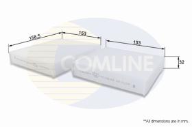 COMLINE EKF101 - FILTRO HABITACULO COMLINE - SUST.  EAF692