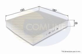 COMLINE EKF382 - FILTRO HABITACULO COMLINE