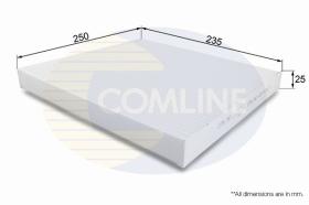 COMLINE EKF172 - FILTRO HABITACULO COMLINE - SUST.  EAF678