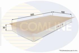 COMLINE EKF113 - FILTRO HABITACULO COMLINE - SUST.  EAF075