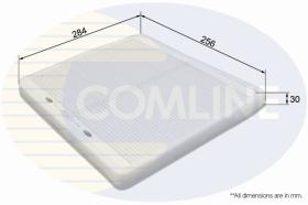 COMLINE EKF132 - FILTRO HABITACULO COMLINE - SUST.  EAF207