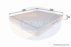 COMLINE EKF123 - FILTRO HABITACULO COMLINE - SUST.  EAF171