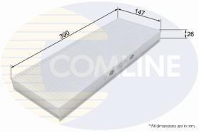 COMLINE EKF125 - FILTRO HABITACULO COMLINE - SUST.  EAF135