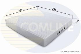 COMLINE EKF209 - FILTRO HABITACULO COMLINE - SUST.  CHN12905