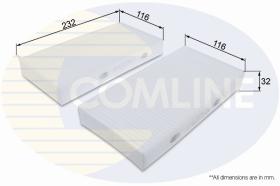 COMLINE EKF379-2 - FILTRO HABITACULO COMLINE