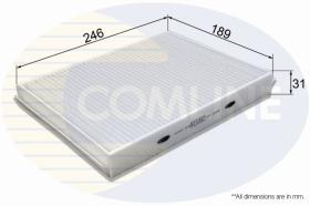 COMLINE EKF400 - FILTRO HABITACULO COMLINE