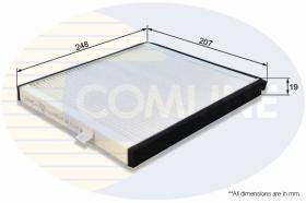 COMLINE EKF202 - FILTRO HABITACULO COMLINE - SUST.  CDW12901