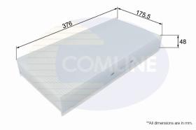 COMLINE EKF178 - FILTRO HABITACULO COMLINE - SUST.  EAF668