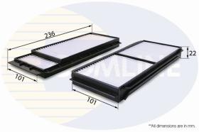 COMLINE EKF267 - FILTRO HABITACULO COMLINE - SUST.  CMZ12902