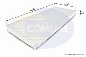 COMLINE EKF251 - FILTRO HABITACULO COMLINE - SUST.  EAF527