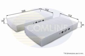 COMLINE EKF201 - FILTRO HABITACULO COMLINE