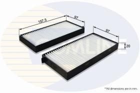 COMLINE EKF396-2 - FILTRO HABITACULO COMLINE