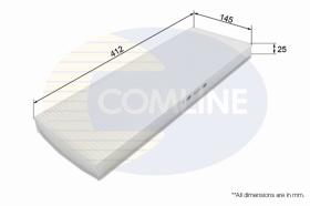 COMLINE EKF166 - FILTRO HABITACULO COMLINE - SUST.  EAF072