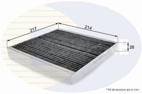 COMLINE EKF169A - FILTRO HABITACULO COMLINE - SUST.  EAF644