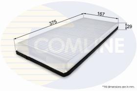 COMLINE EKF248 - FILTRO HABITACULO COMLINE - SUST.  EAF168