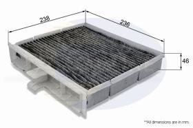 COMLINE EKF157A - FILTRO HABITACULO COMLINE