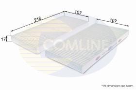 COMLINE EKF261 - FILTRO HABITACULO COMLINE - SUST.  CKI12904