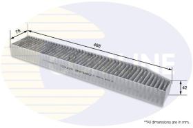 COMLINE EKF431 - FILTRO HABITACULO COMLINE - S/S TO EKF431A