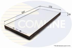 COMLINE EKF133 - FILTRO HABITACULO COMLINE - SUST.  EAF147