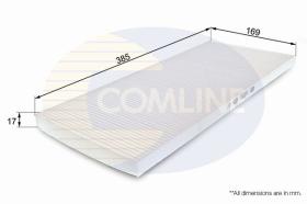 COMLINE EKF168 - FILTRO HABITACULO COMLINE - SUST.  EAF154