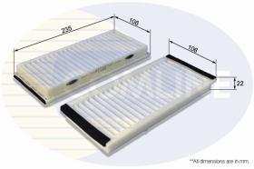 COMLINE EKF338-2 - FILTRO HABITACULO COMLINE