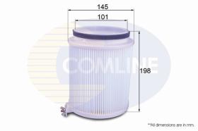 COMLINE EKF134 - FILTRO HABITACULO COMLINE - SUST.  EAF186