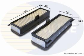 COMLINE EKF281 - FILTRO HABITACULO COMLINE - SUST.  EAF131