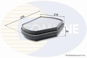 COMLINE EKF197A - FILTRO HABITACULO COMLINE - SUST.  EAF532