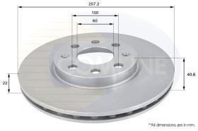 COMLINE ADC1138V - DISCO FRENO REVESTIDO COMLINE- SUST.  ADC1820V