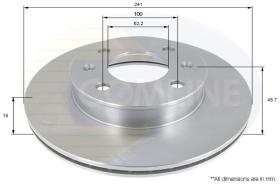 COMLINE ADC1055V - DISCO FRENO REVESTIDO COMLINE- SUST.  ADC1048V