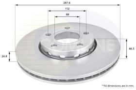 COMLINE ADC1417V - DISCO FRENO REVESTIDO COMLINE