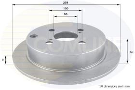 COMLINE ADC01115 - DISCO FRENO REVESTIDO COMLINE