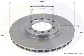 COMLINE ADC0336V - DISCO FRENO REVESTIDO COMLINE- SUST.  ADC0350V