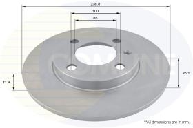 COMLINE ADC1402 - DISCO FRENO COMLINE