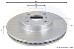 COMLINE ADC01126V - DISCO FRENO REVESTIDO COMLINE- SUST.  ADC01128V