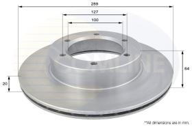 COMLINE ADC0173V - DISCO FRENO COMLINE