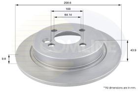 COMLINE ADC1714 - DISCO FRENO REVESTIDO COMLINE