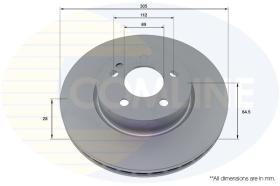 COMLINE ADC4014V - DISCO FRENO REVESTIDO COMLINE