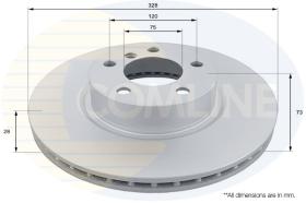 COMLINE ADC1779V - DISCO FRENO REVESTIDO COMLINE