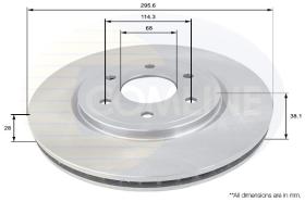 COMLINE ADC0270V - DISCO FRENO REVESTIDO COMLINE