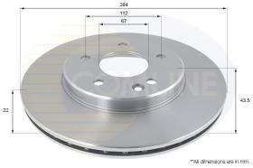 COMLINE ADC1602V - DISCO FRENO COMLINE