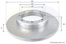 COMLINE ADC1598 - DISCO FRENO REVESTIDO COMLINE