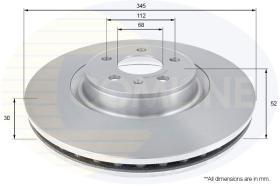 COMLINE ADC2612V - DISCO FRENO REVESTIDO COMLINE