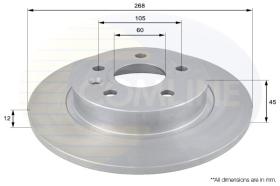 COMLINE ADC1152 - DISCO FRENO REVESTIDO COMLINE