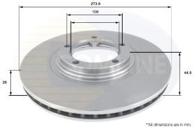 COMLINE ADC1062V - DISCO FRENO REVESTIDO COMLINE