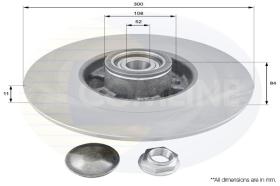 COMLINE ADC3016 - DISCO FRENO COMLINE